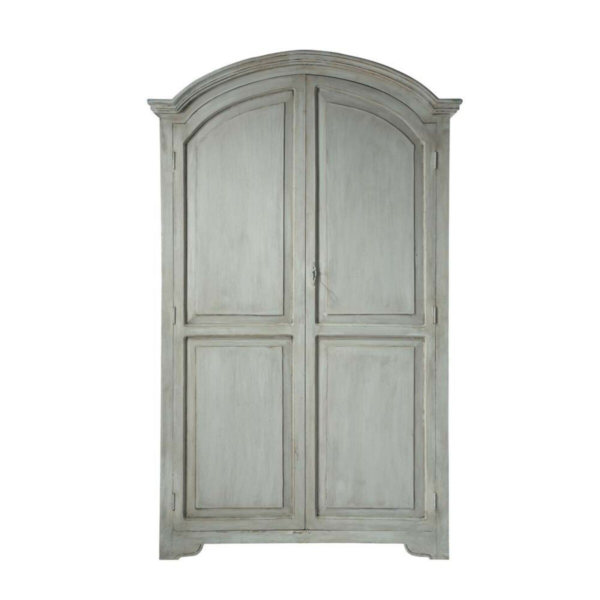 Armoire en manguier gris perle