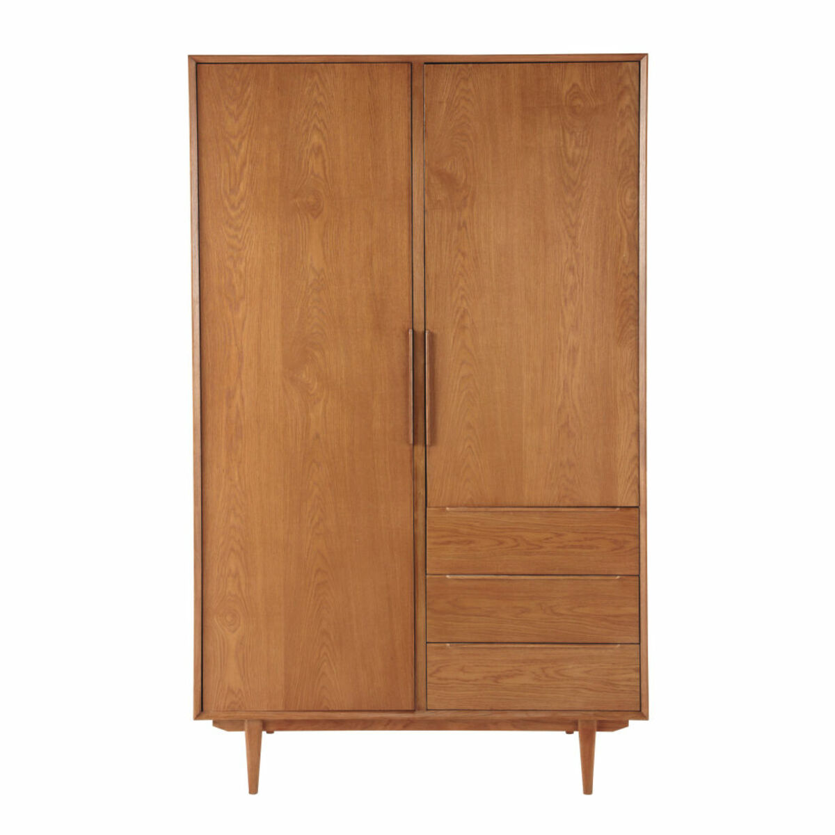 Armoire vintage 2 portes 3 tiroirs