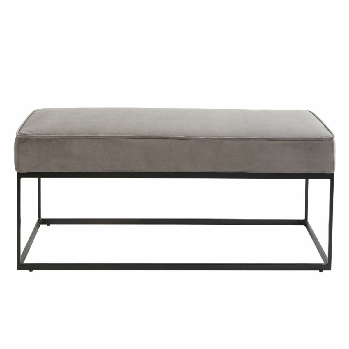 Banquette 2 places gris anthracite