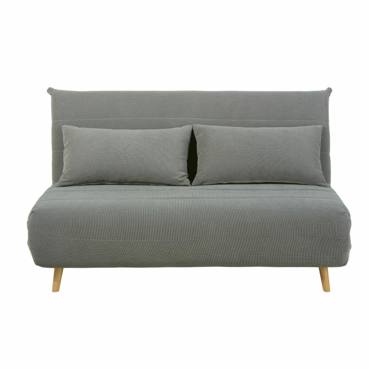 Banquette clic-clac 2 places gris clair