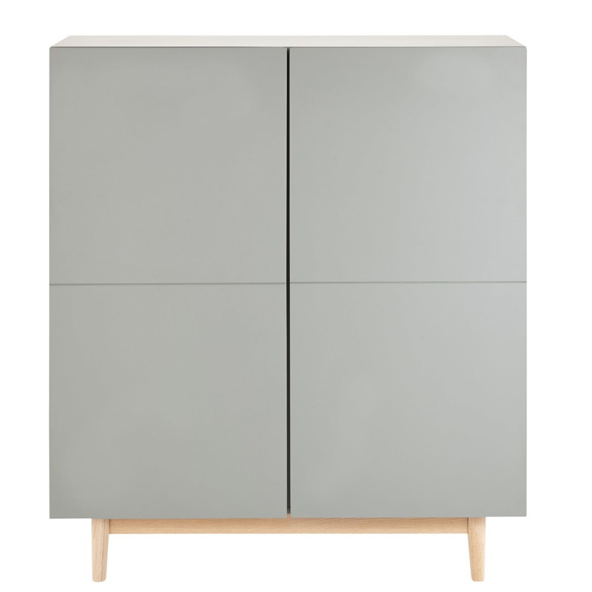 Cabinet 2 portes gris Artic