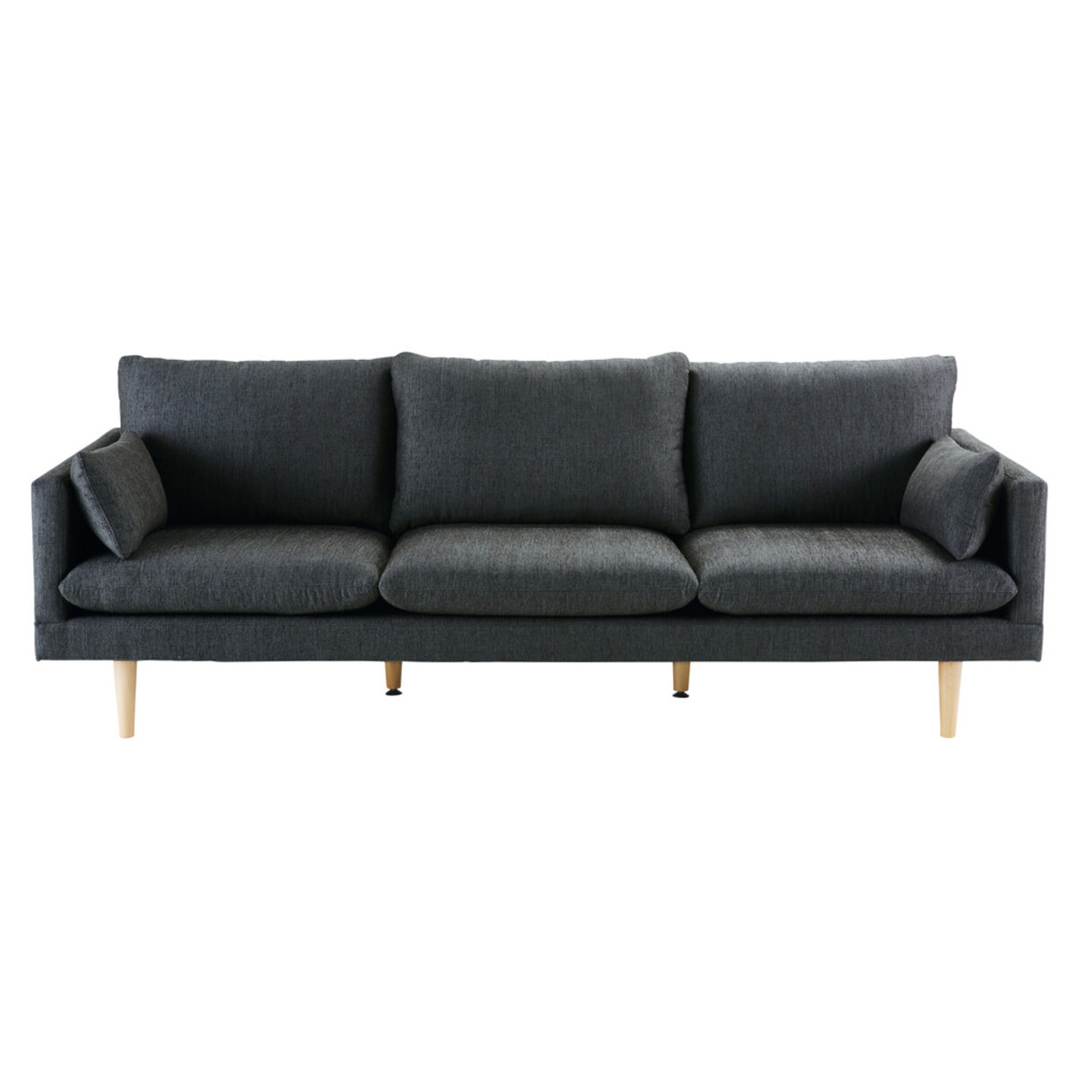 Canapé 3 places gris anthracite Collins