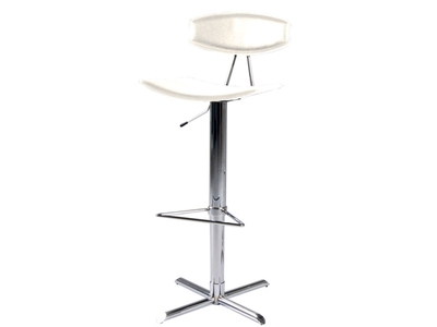 Chaise de Bar BLAISE - Blanc
