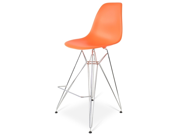 Chaise de bar DSR - Orange