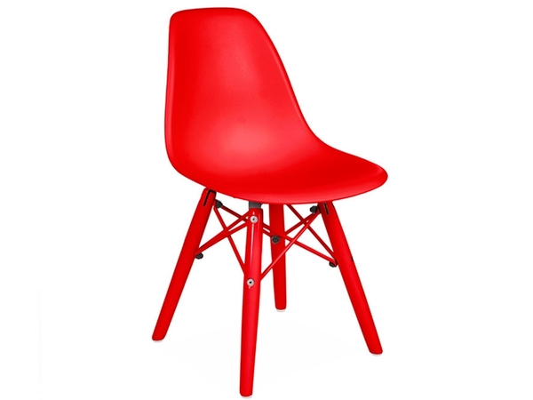 Chaise enfant DSW Color - Rouge