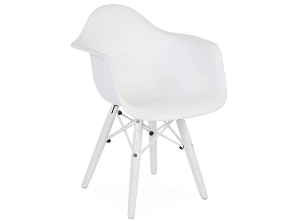 Chaise enfant Eames DAW Color - Blanc