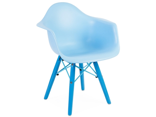 Chaise enfant Eames DAW Color - Bleu