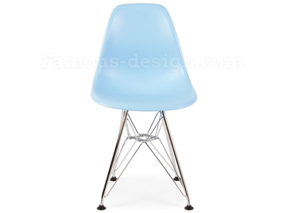Chaise enfant Eames DSR - Bleu