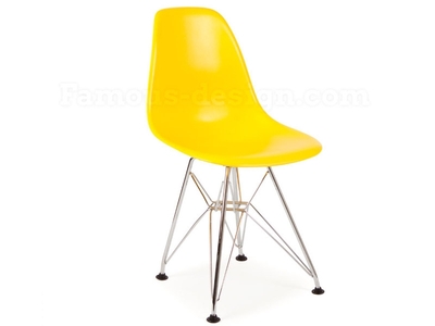 Chaise enfant Eames DSR - Jaune