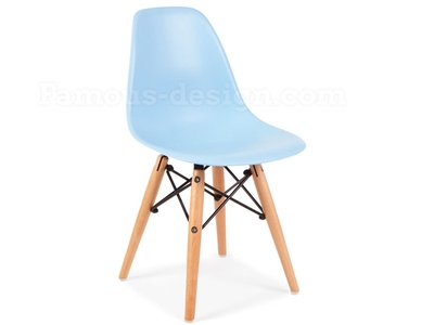 Chaise enfant Eames DSW - Bleu