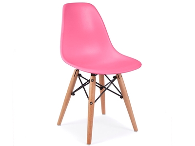 Chaise enfant Eames DSW - Rose