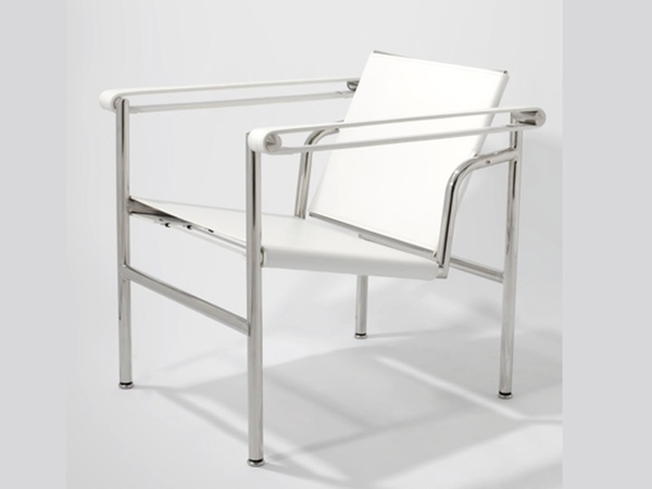 Chaise LC1 Le Corbusier - Blanc