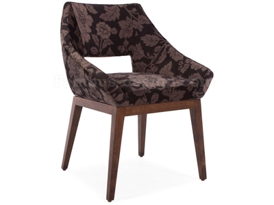 Chaise Masaï - Marron/Noir