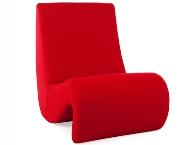 Chaise Panton Amoebe - Rouge