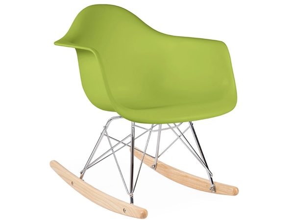 Eames rocking chair RAR enfant - Vert