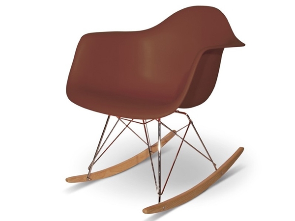 Eames Rocking Chair RAR - Marron