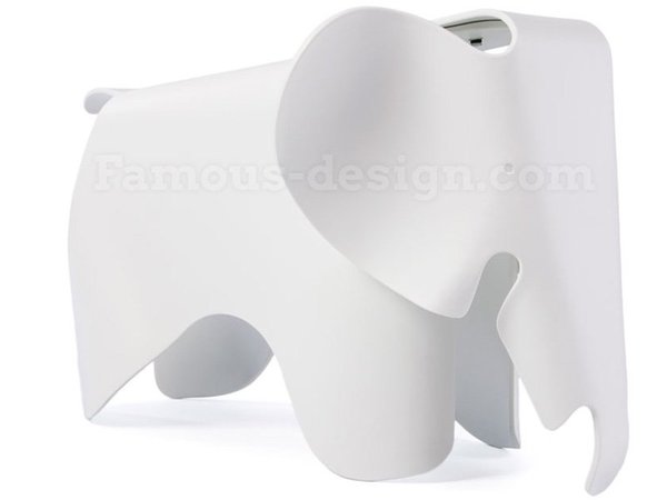 Elephant Eames - Blanc