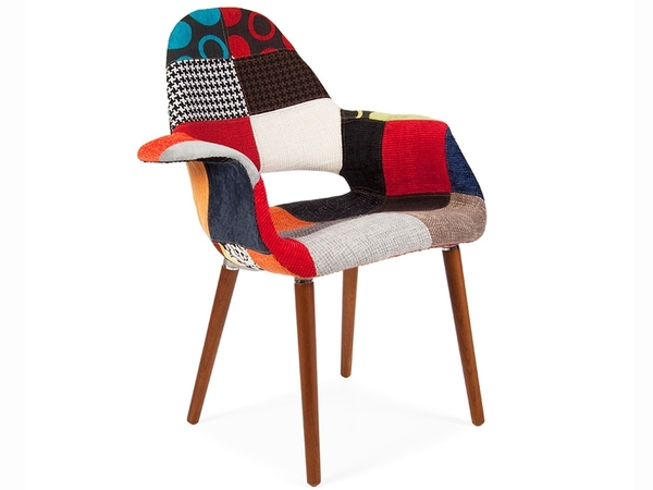 Fauteuil Eames Organic - Patchwork