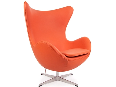 Fauteuil Egg Arne Jacobsen - Orange