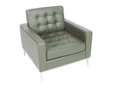 Fauteuil Lounge Knoll - Gris