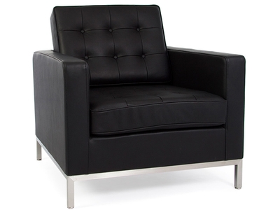 Fauteuil Lounge Knoll - Noir