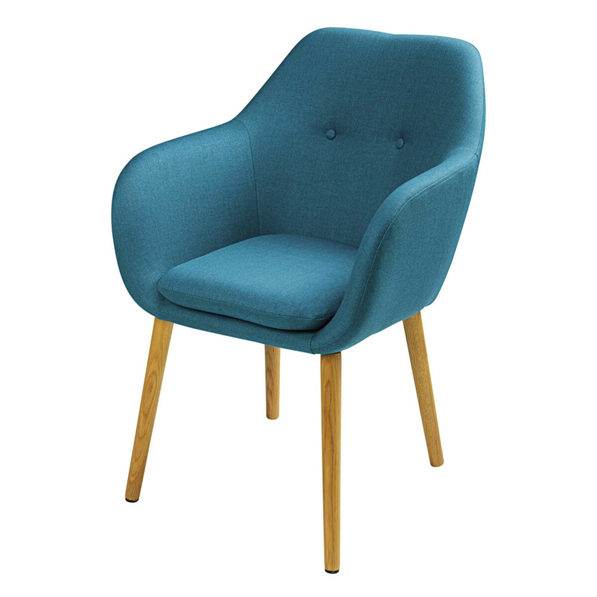 Fauteuil vintage bleu