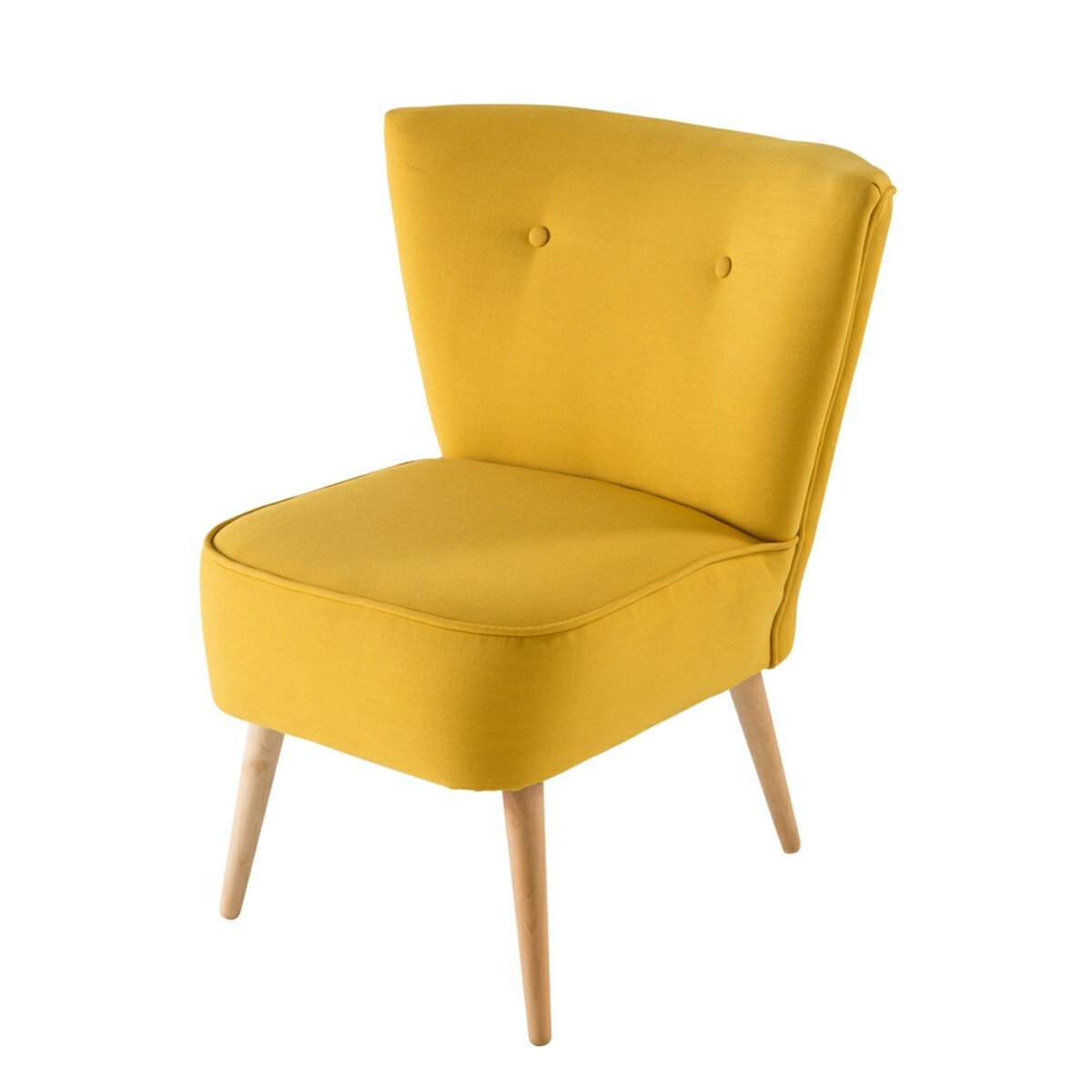 Fauteuil vintage jaune