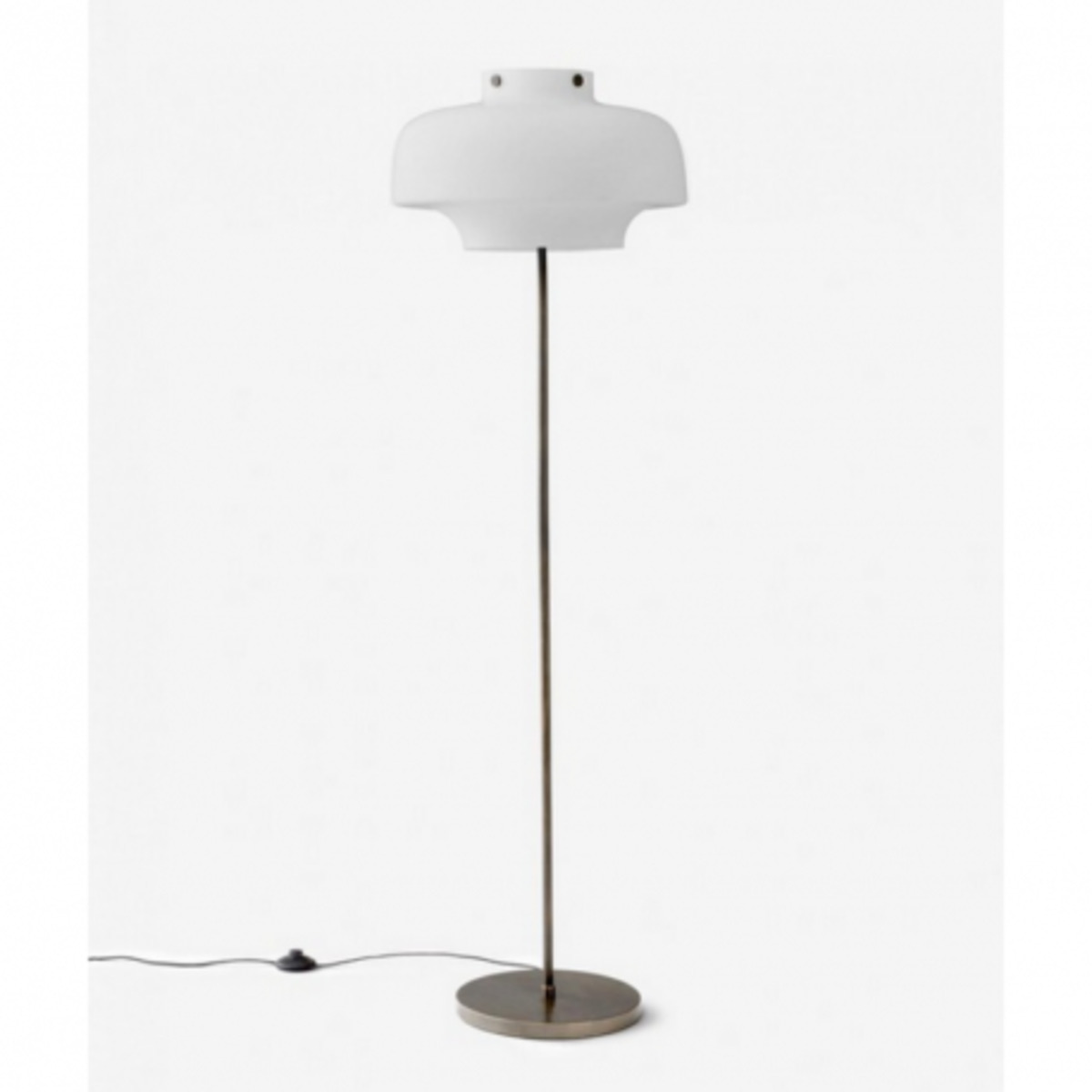 Lampadaire en laiton avec variateur Copenhagen SC14 LED H150 cm - Blanc