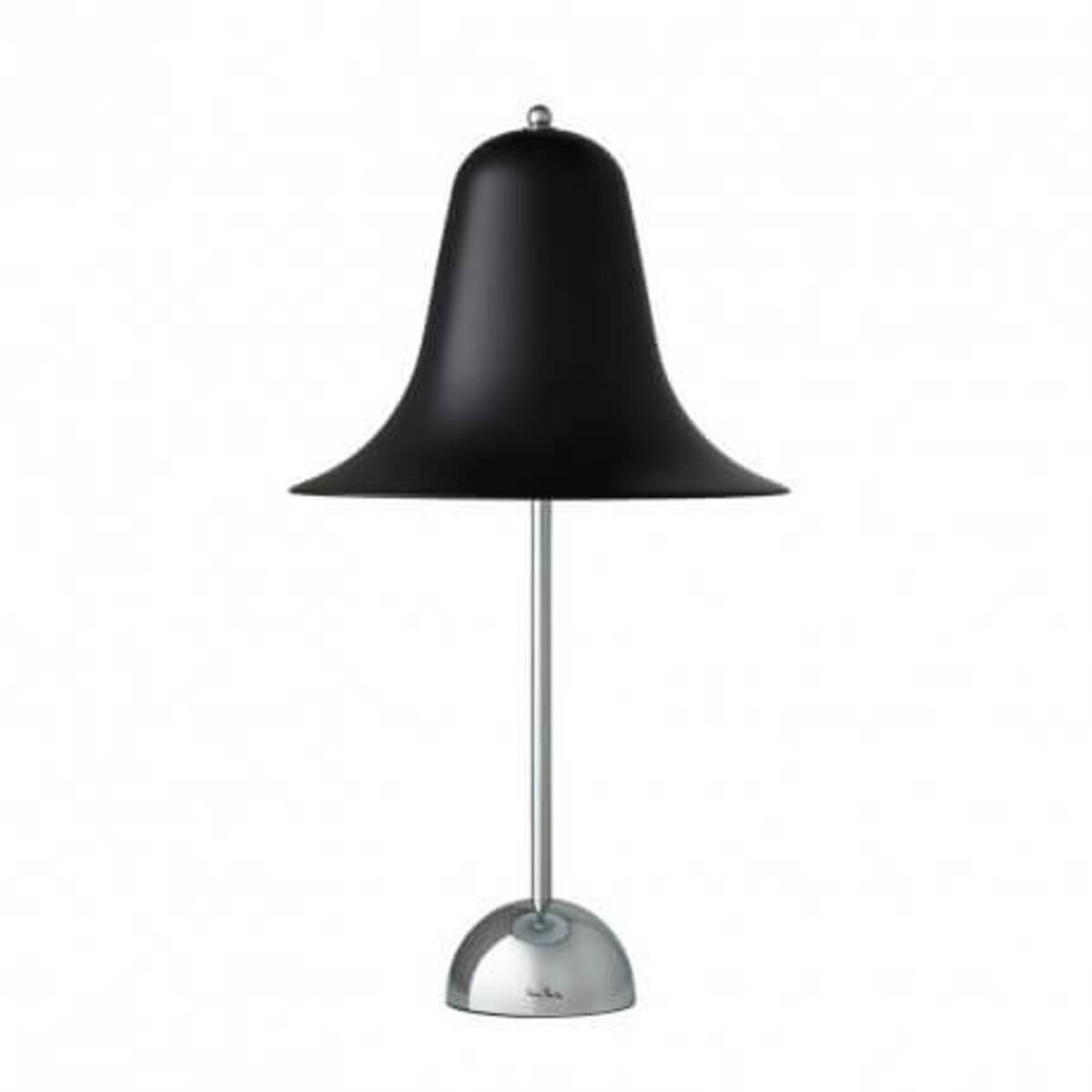 Lampe à poser en cloche Pantop H52 cm  - Noir mat
