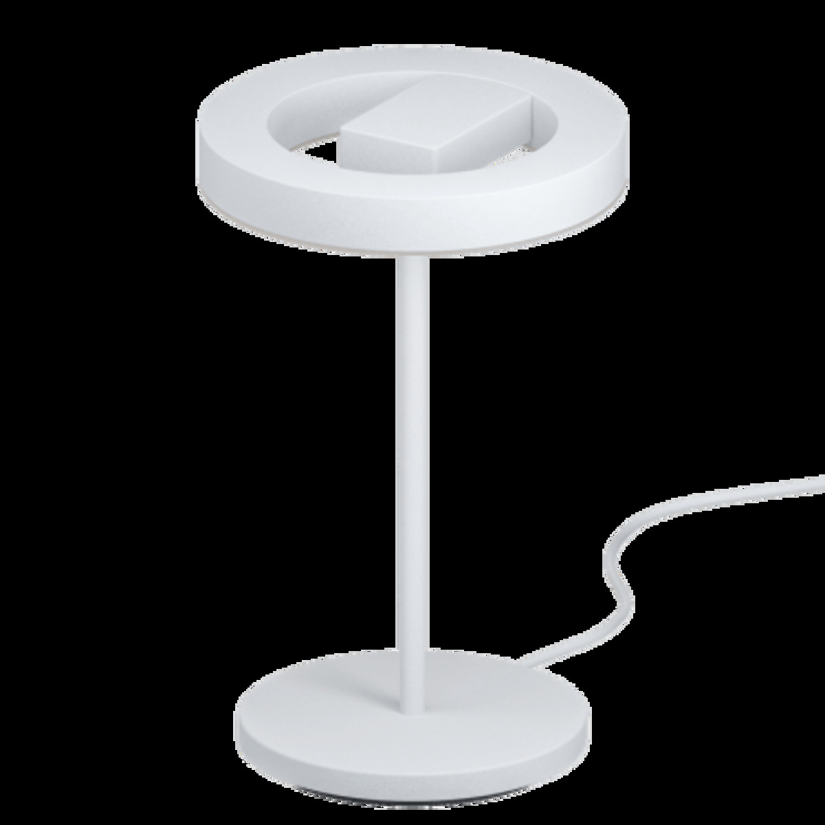 Lampe de chevet tactile Alvendre LED H35 cm - Blanc