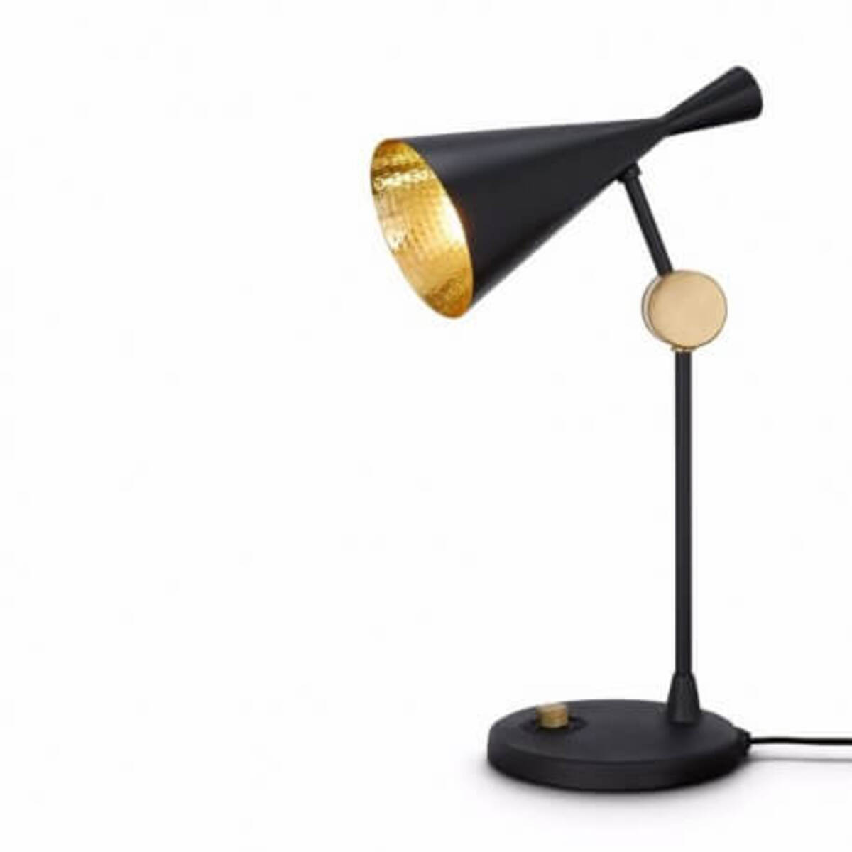 Lampe de table design Beat H53 cm - Noir