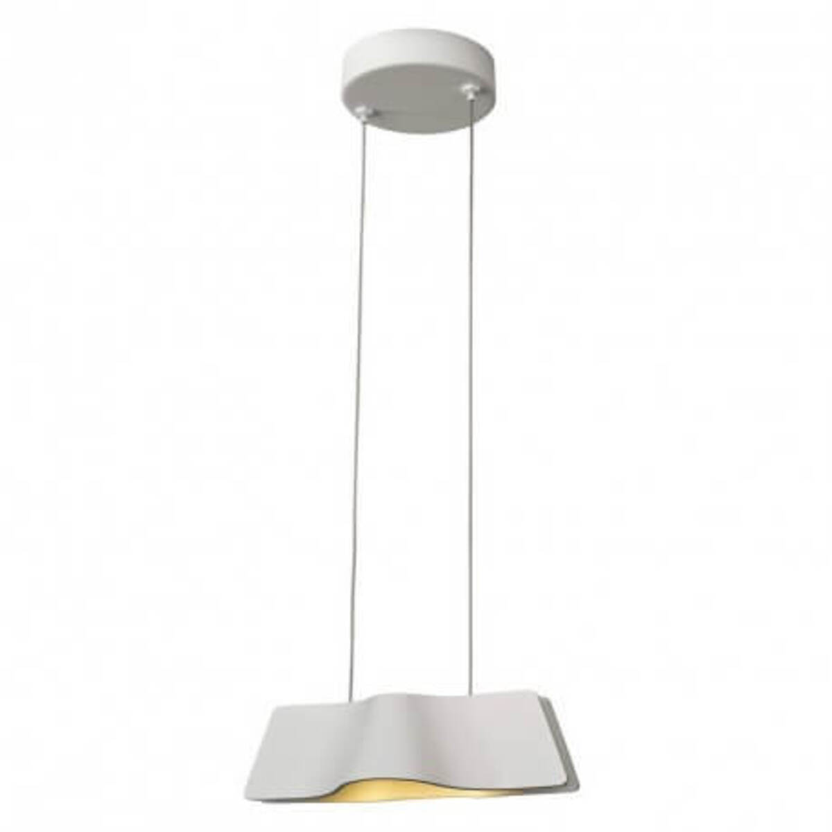 Lampe design Wave Pendant LED L26 cm - Blanc