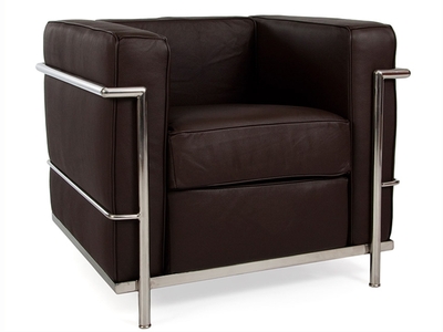 LC2 Le Corbusier - Marron Foncé