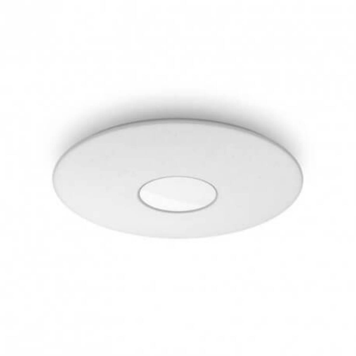 Luminaire plafonnier rond Haraz LED D45,5 cm 30W - Télécommande - Blanc