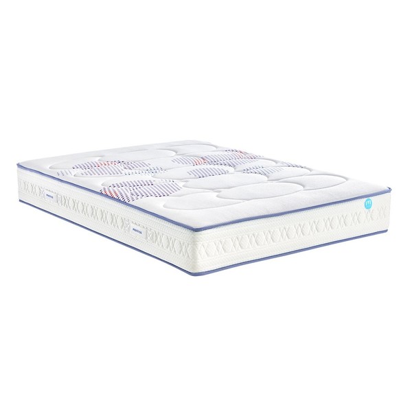 Matelas Merinos CHILLY WAVE 651 Ressorts ensachés + 4 cm viscoélastique