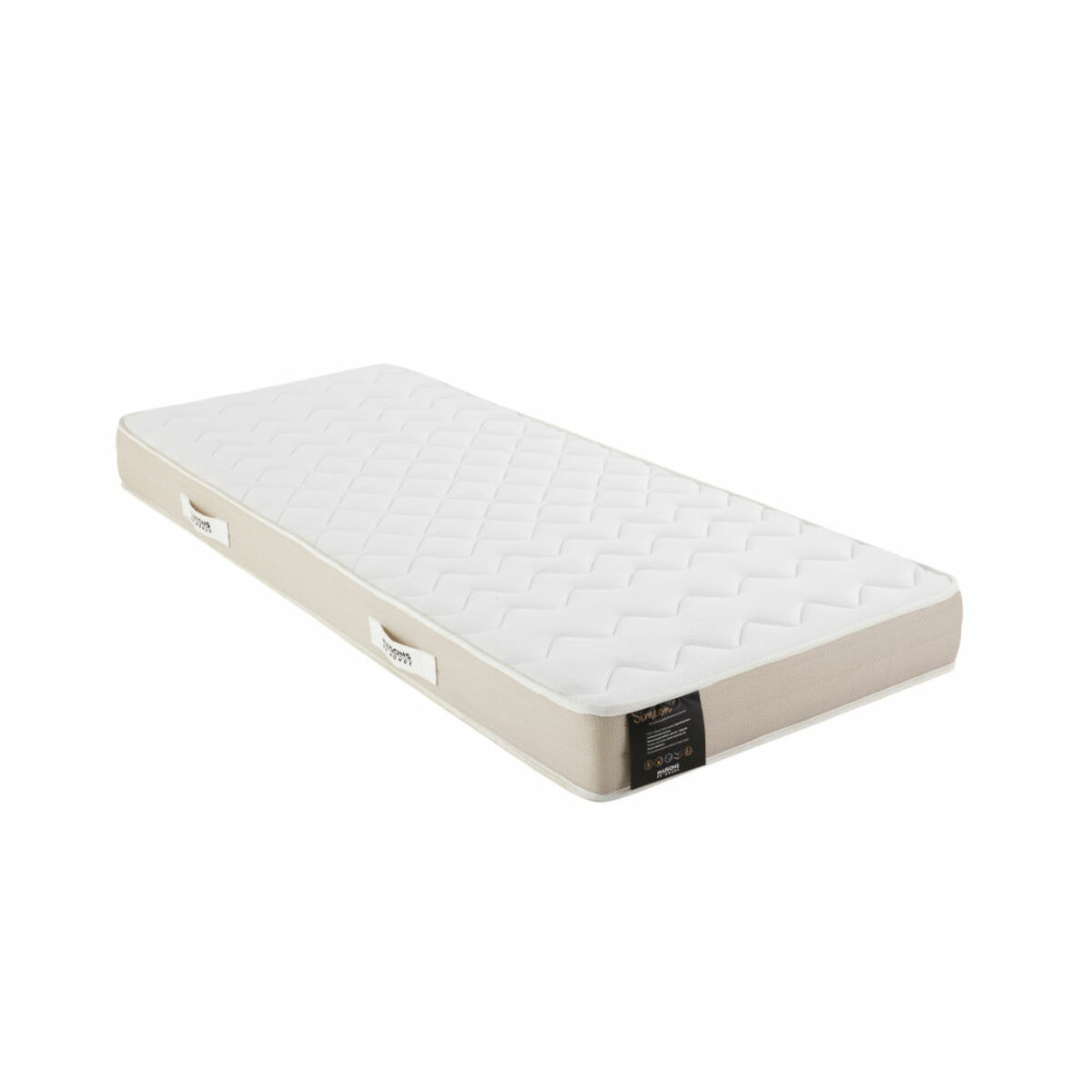 Matelas mousse haute résilience 90x190