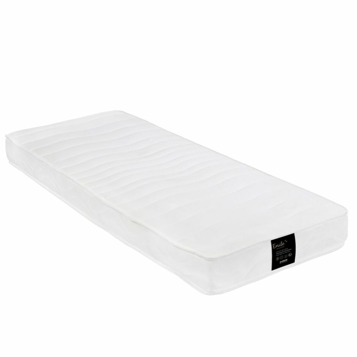 Matelas roulé en mousse polyuréthane 90x190