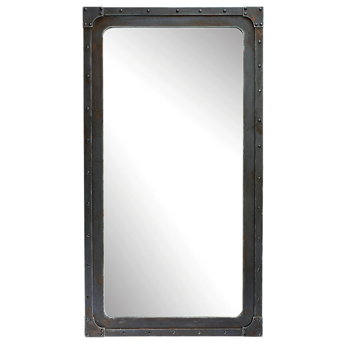 Miroir effet métal H 167 cm GUSTAVE