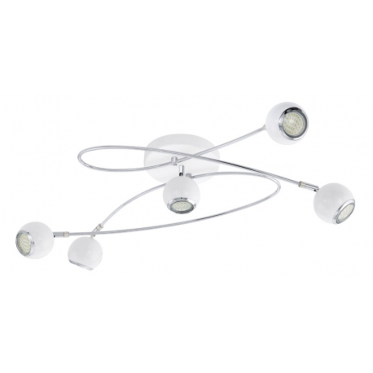 Plafonnier blanc LED Locanda L85 cm