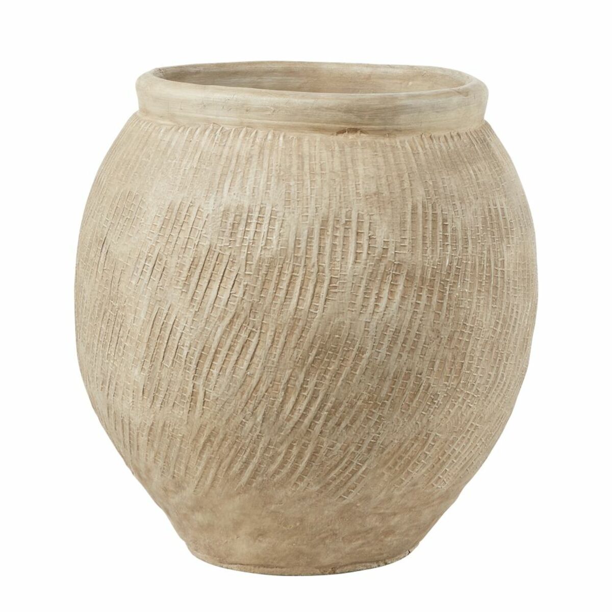 Pot en céramique sable H45