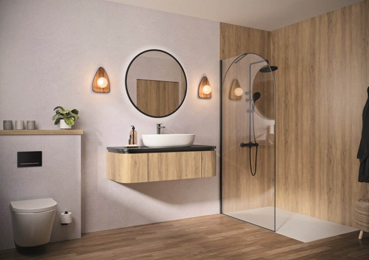 Solo Graphik et Solo Arkade : les nouvelles parois Walk-in de Kinedo