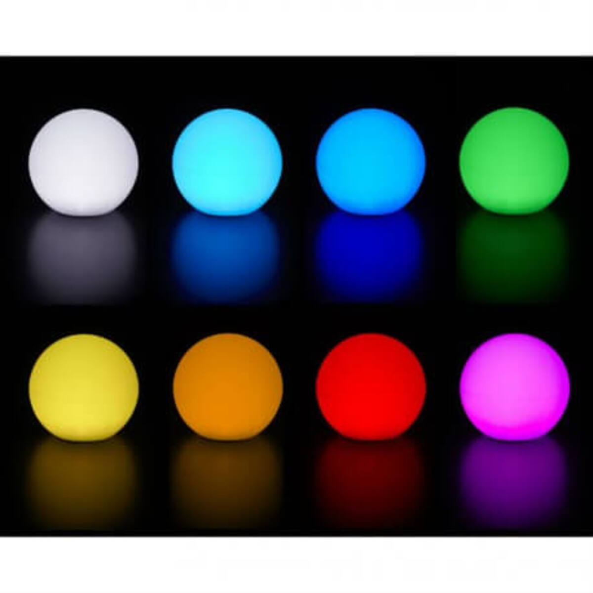 Sphère lumineux LED RGB sans fil Globo