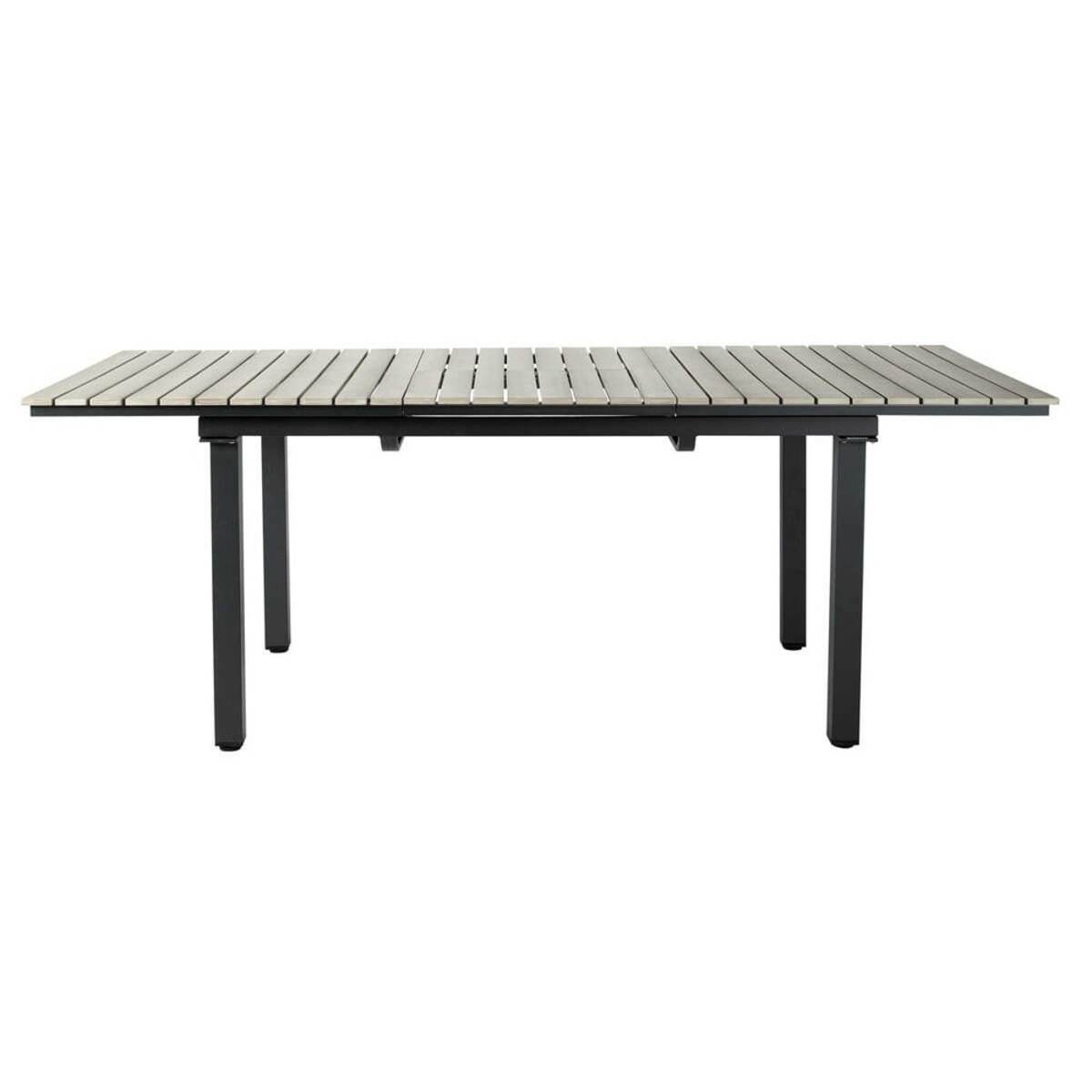 Table de jardin en aluminium gris L 213 cm Escale