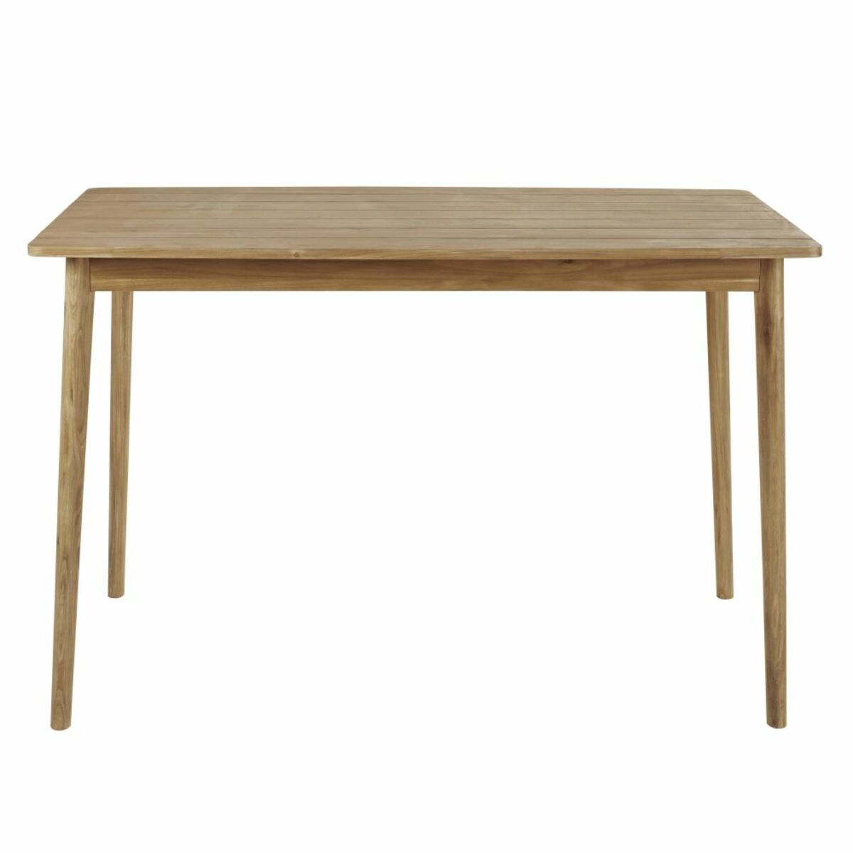 Table haute de jardin en acacia massif 6 personnes L150 Napari