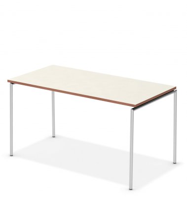 Table Tavo Nestable, plateau de table rectangle 140 x 70 cm, hauteur 74 cm 