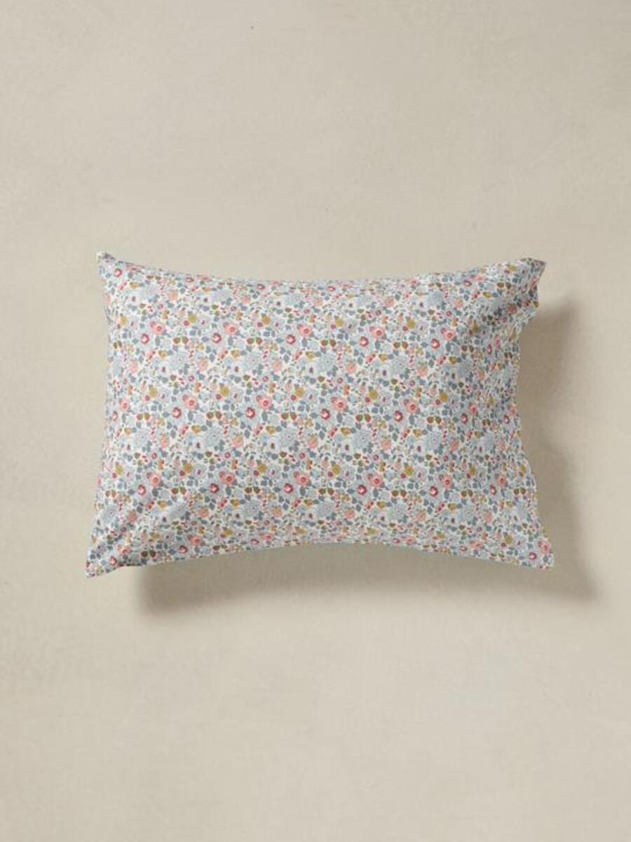 Taie d'oreiller en coton 'Liberty Betsy' liberty betsy/bleu