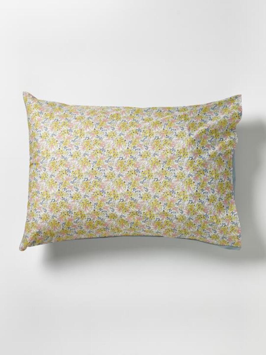 Taie d'oreiller en coton 'Liberty Swirling Petals' liberty swirling petals/vert d