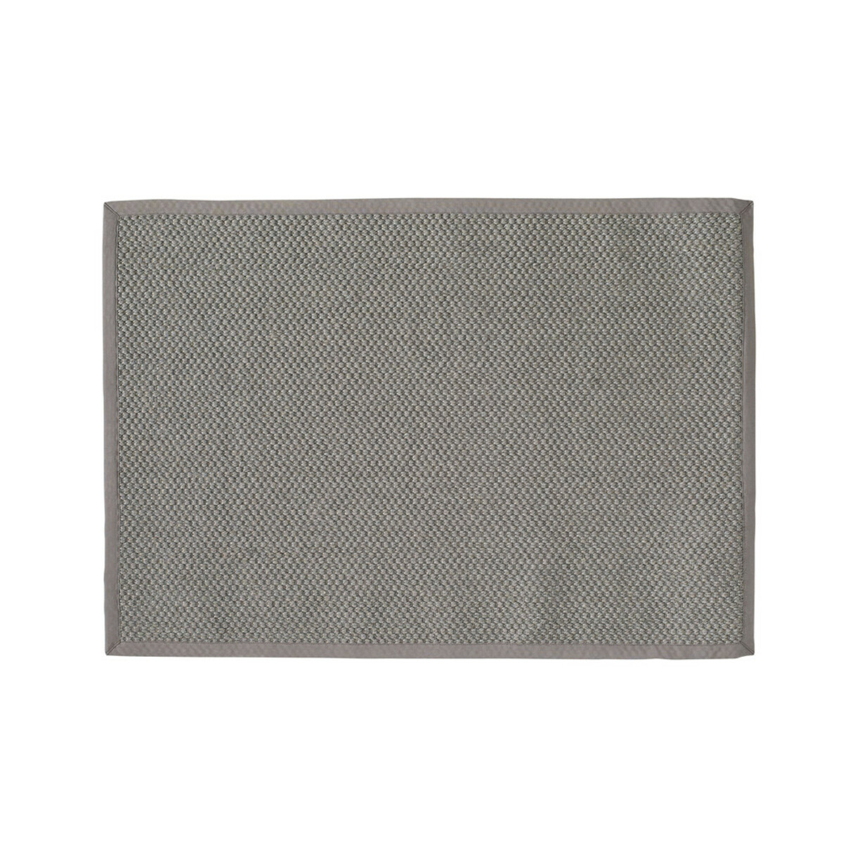 Tapis tressé en sisal gris 200x300