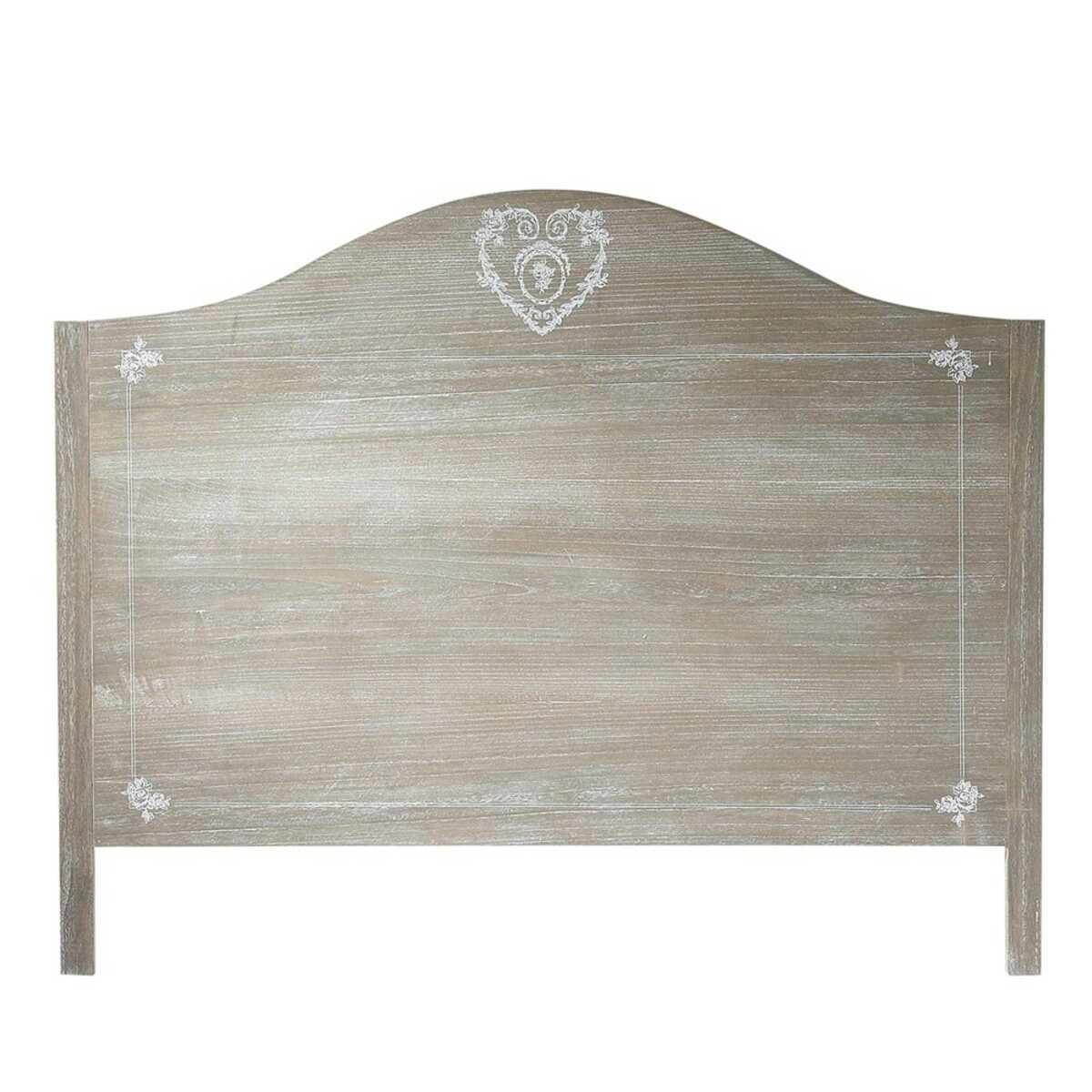Tête de lit en bois de paulownia grisée L 160 cm