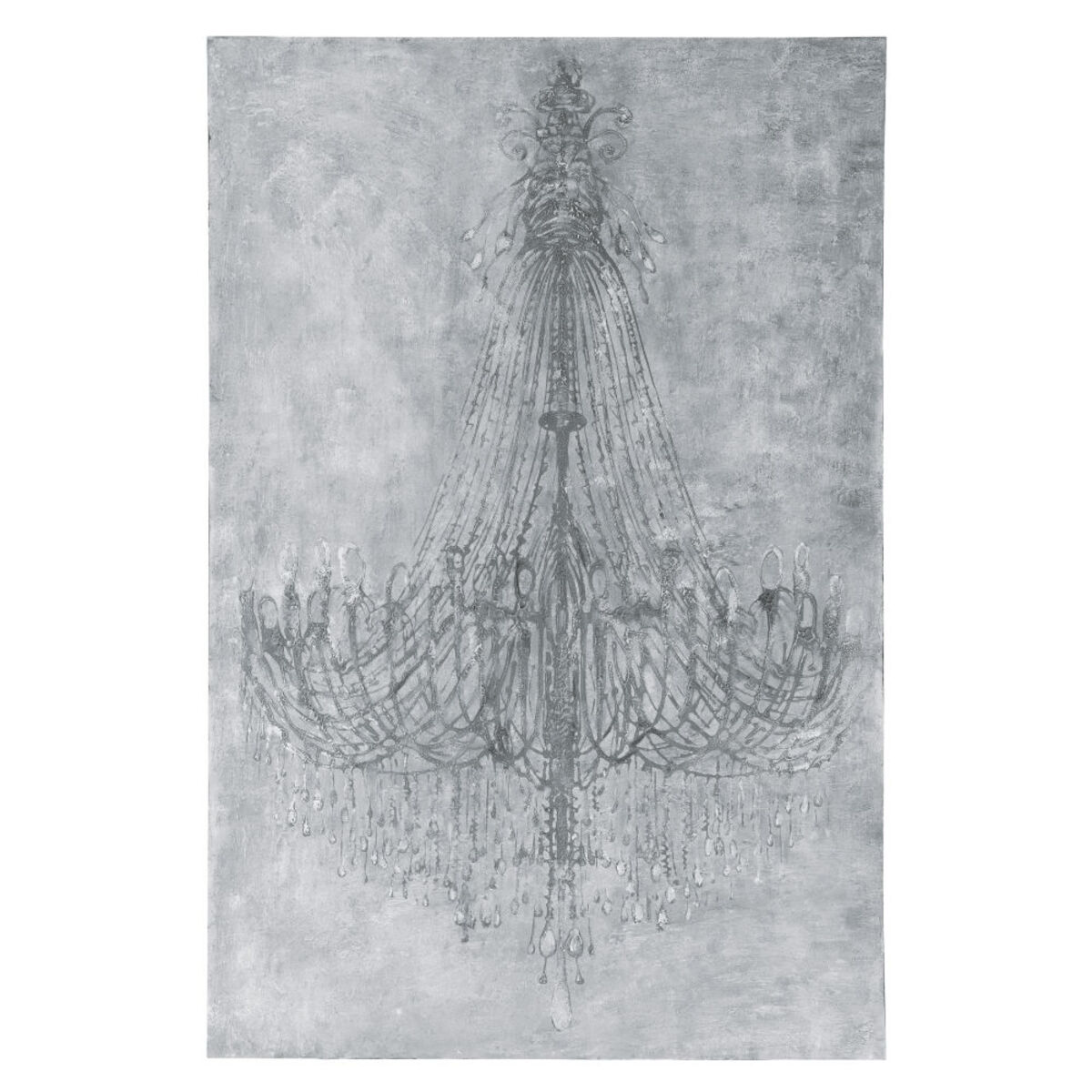 Toile grise 100x150